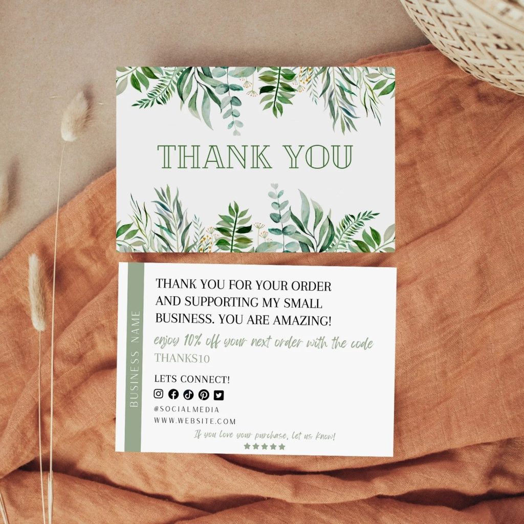 Thank You Cards Printing Liverpool